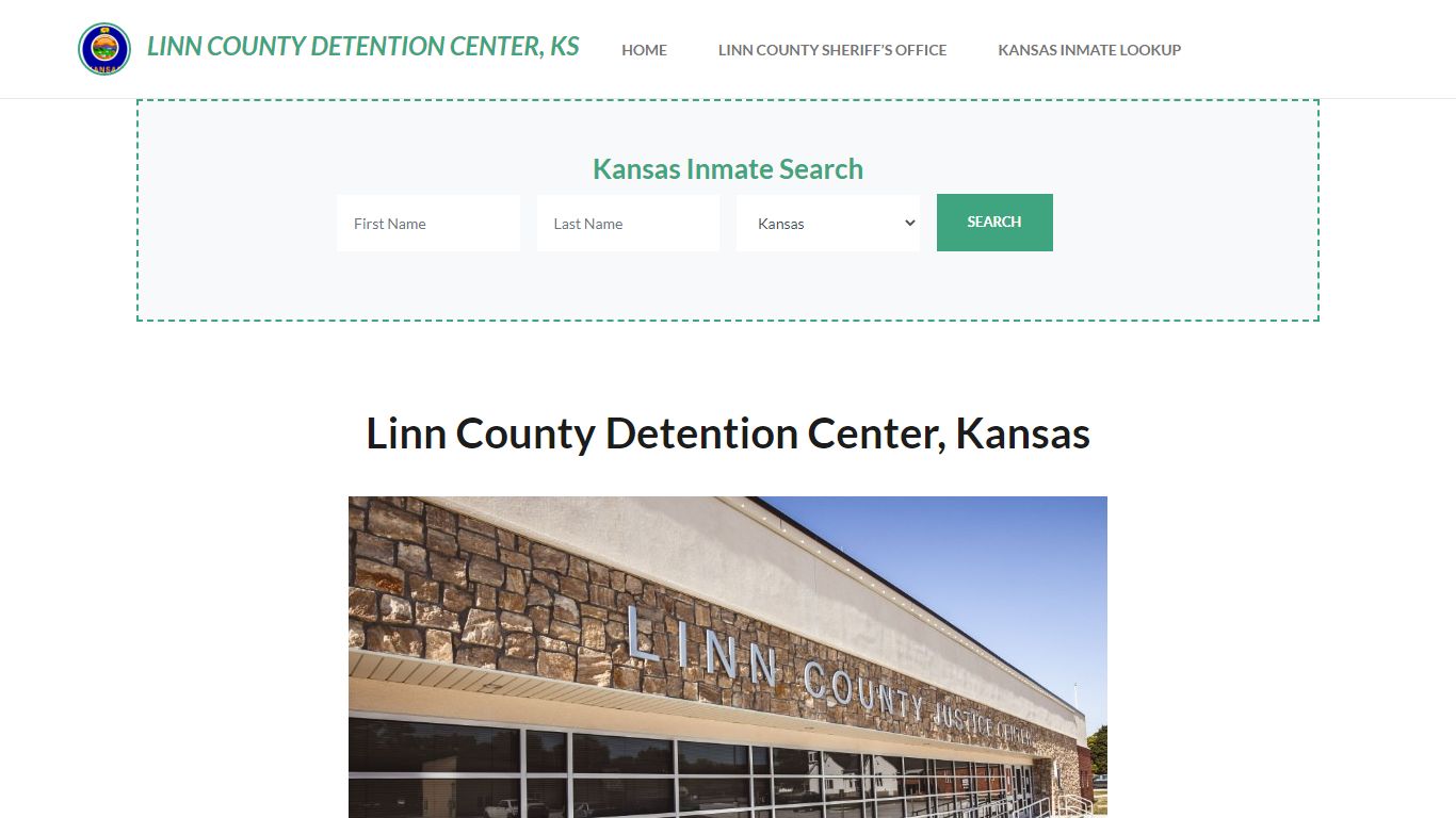 Linn County Detention Center, KS Inmate Roster, Offender Search